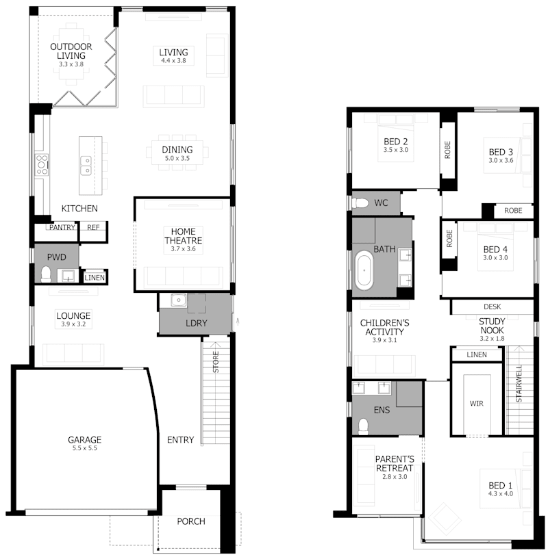 Eclipse 32 Double Storey Display Home Box Hill