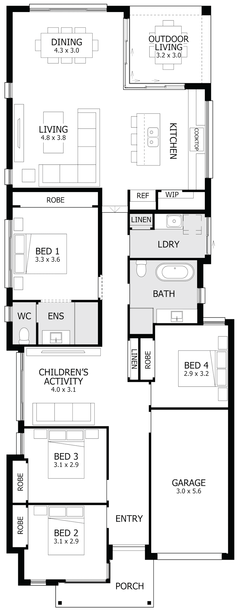 Liberty 20 One Single Storey Display Home Cobbitty
