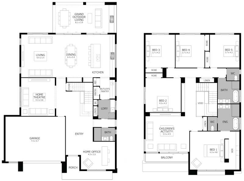 Enigma 46 Double Storey Display Home HomeWorld Thornton