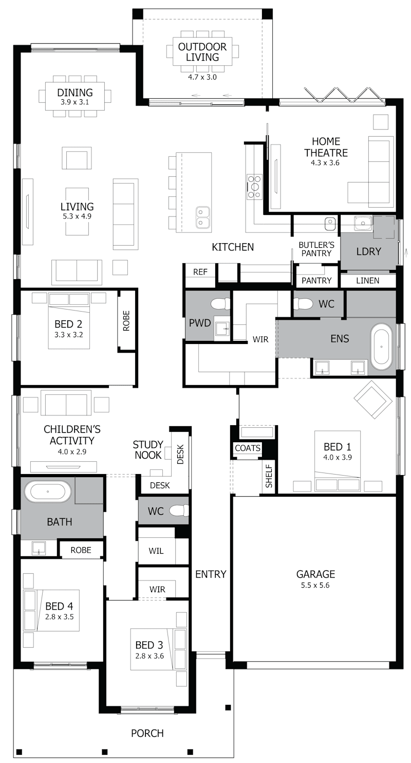 Oasis 31 Single Storey Display Home Waterford Living