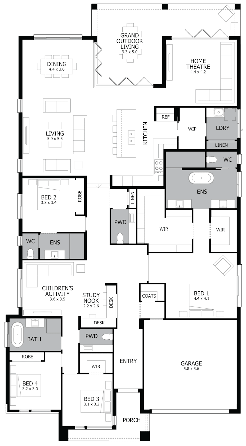 Oasis 37 Single Storey Display Home Hereford Hill
