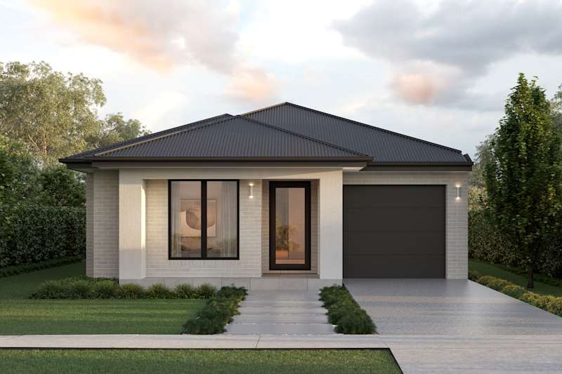Alpha 17 house design Modern A facade