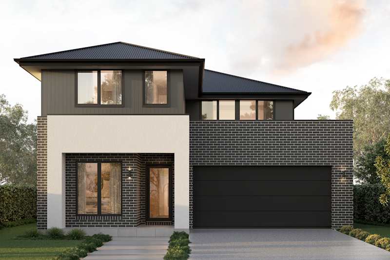 Stockton 29 House Design with Modern C facade