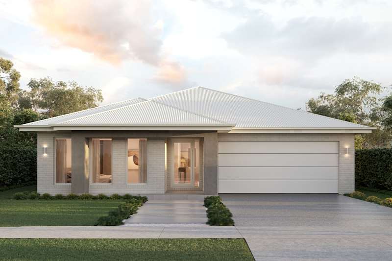 Exton 15 House Design with Modern B facade