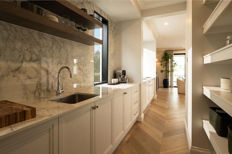 Brampton 44 House design Butlers Pantry in Luxe style