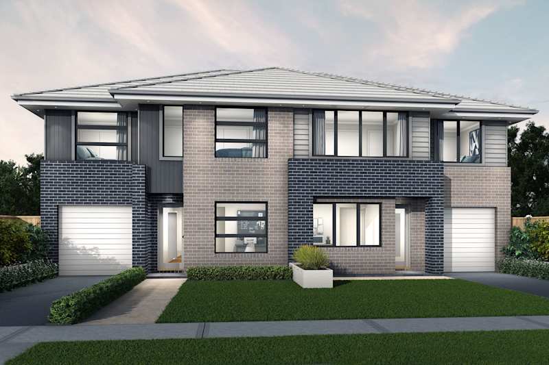 Pasadena Duplex House Design Modern Facade