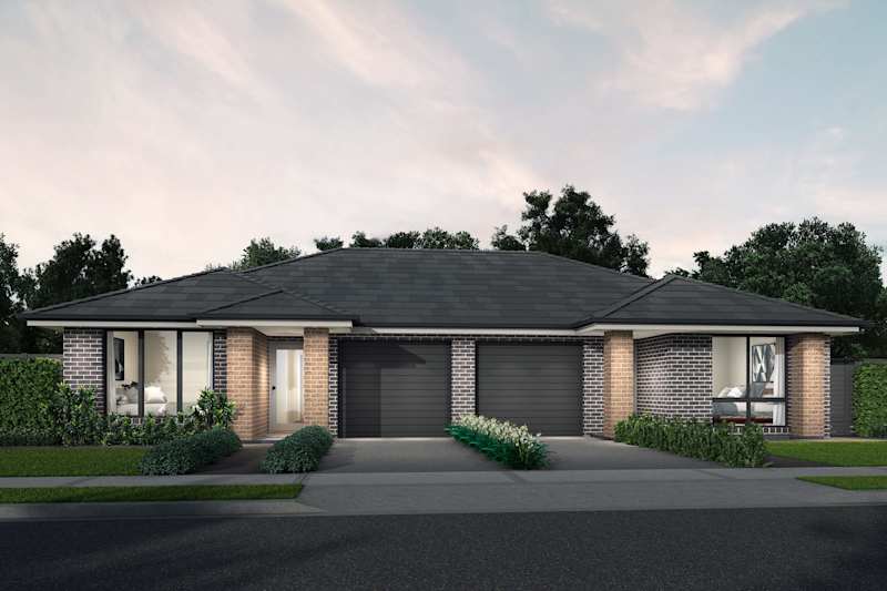 Sacramento Duplex House Design Modern Facade