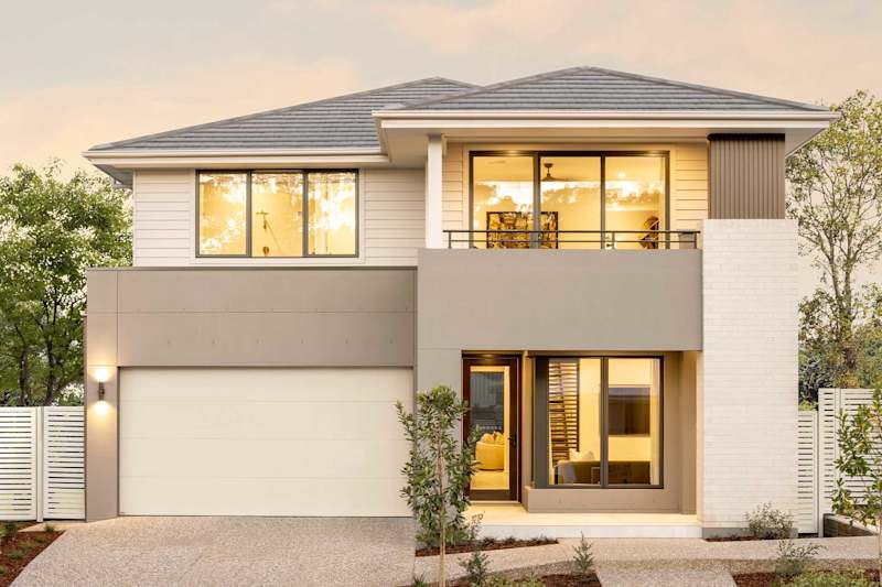 Mornington 33 House Design Fullerton with Balcony facade alt