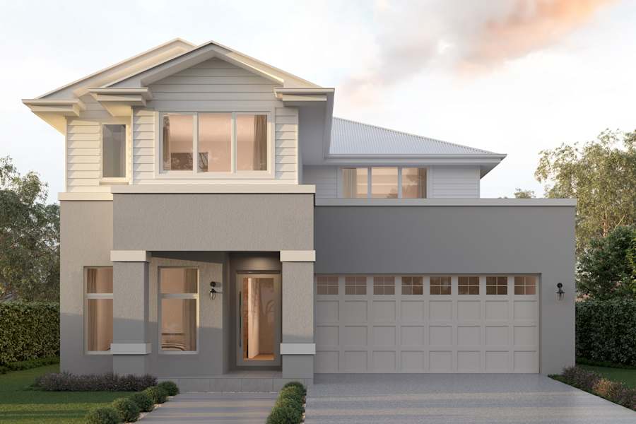 Enigma 32 house design Huntington facade alt