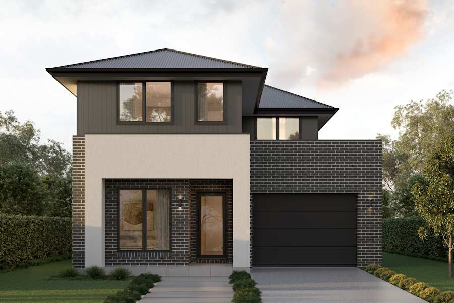 Lido 25 house design Modern C facade alt