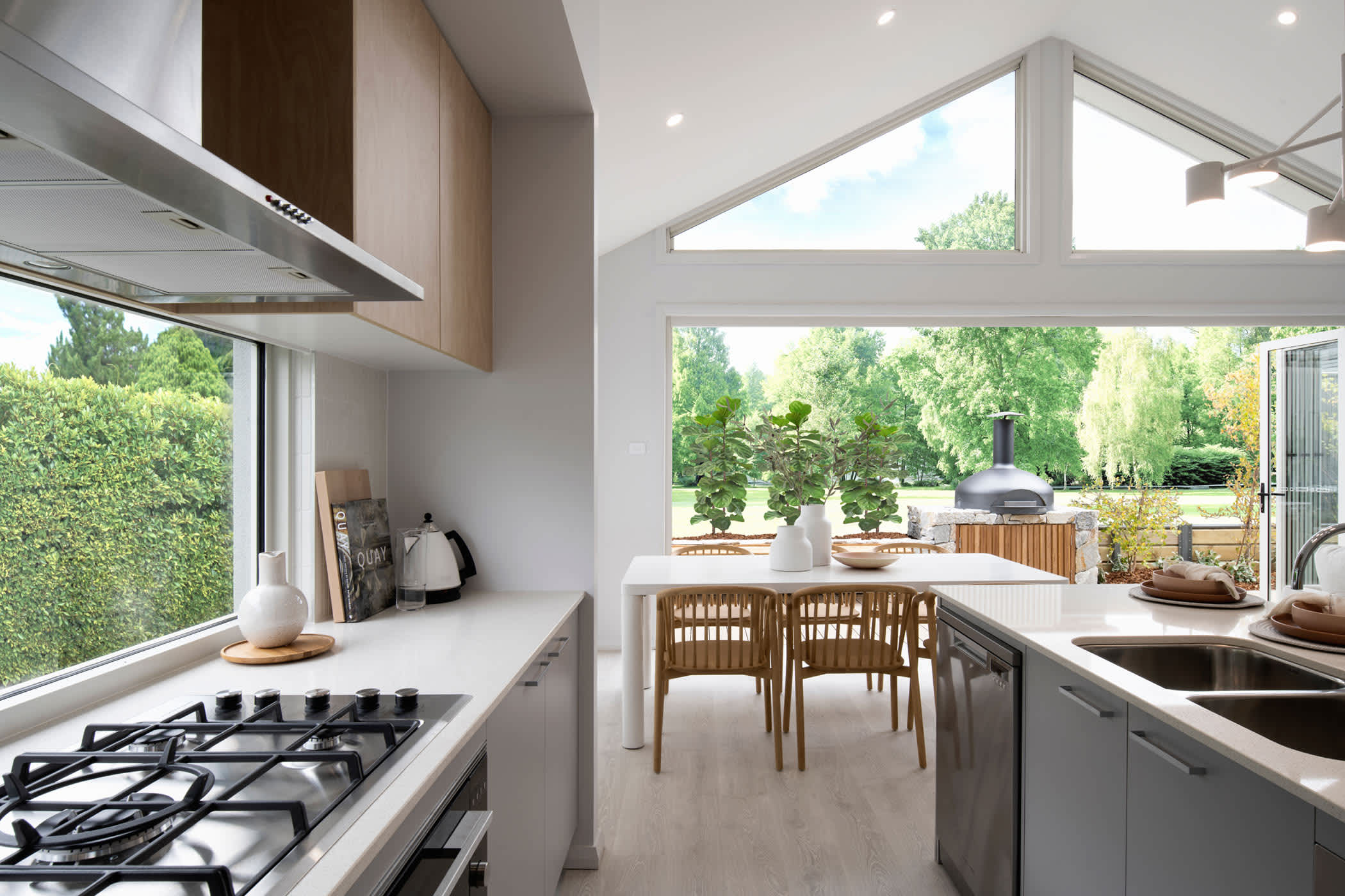 Alpha 17 house design kitchen dining outdoor living