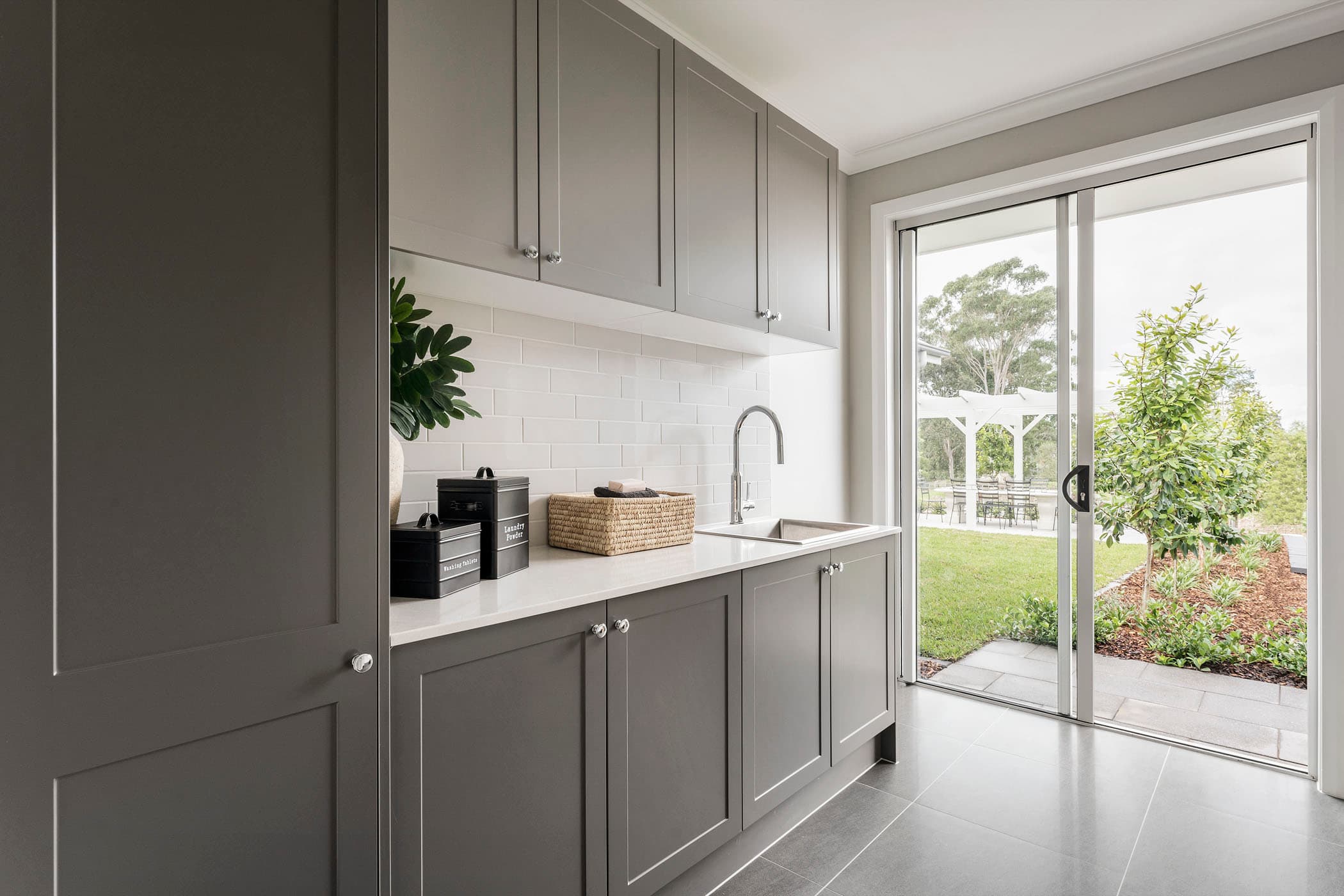 Barrington 46 house design laundry