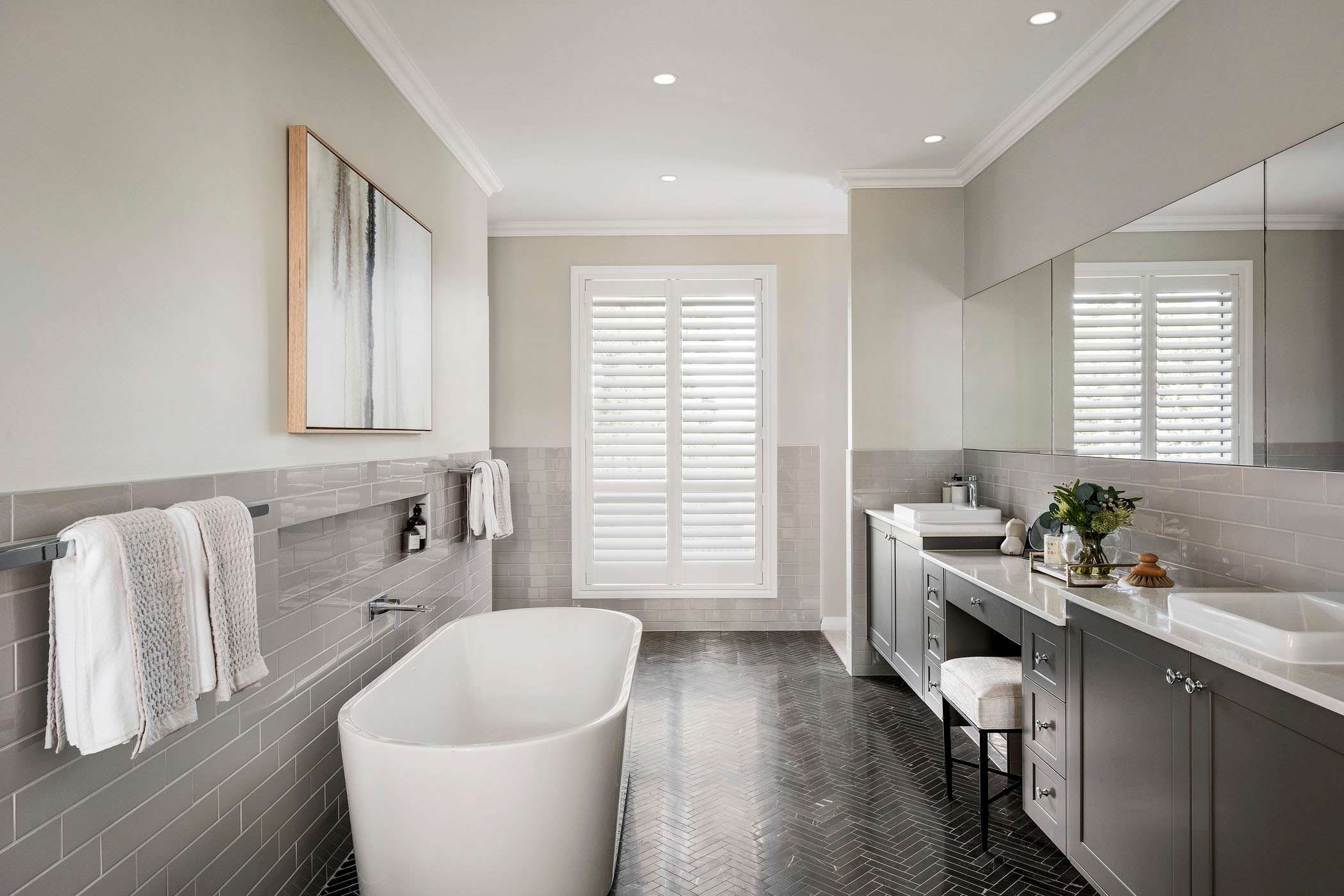 Barrington 46 house design ensuite