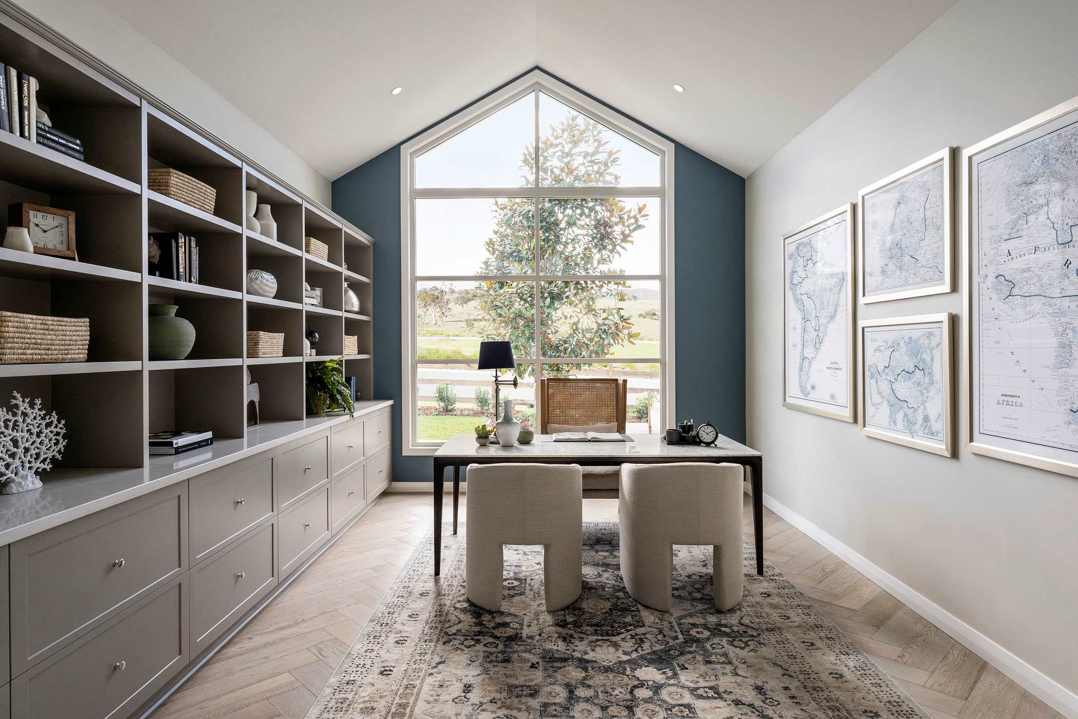 Barrrington 46 house design home office