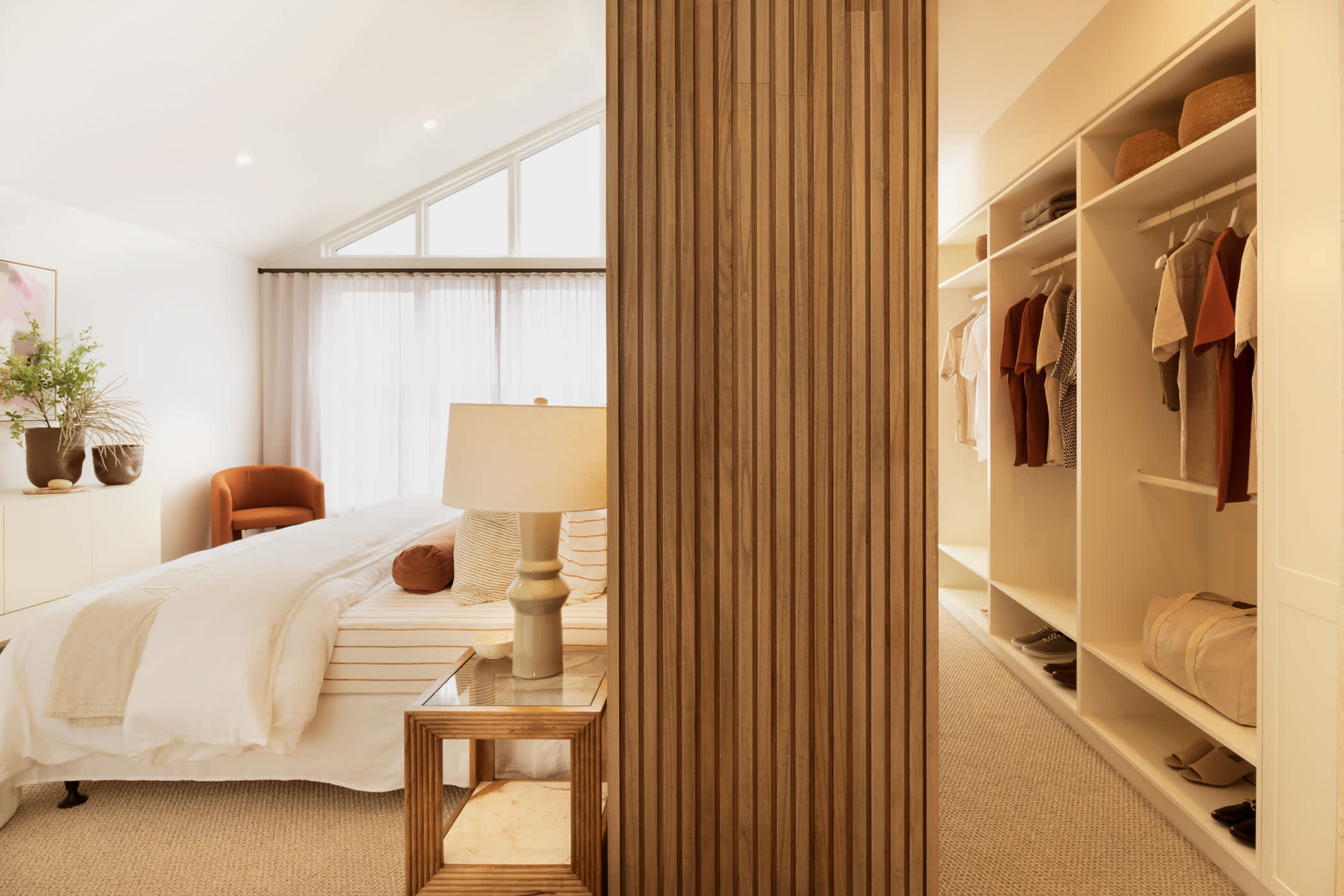 Freshwater 35 house design main bedroom walk in robe