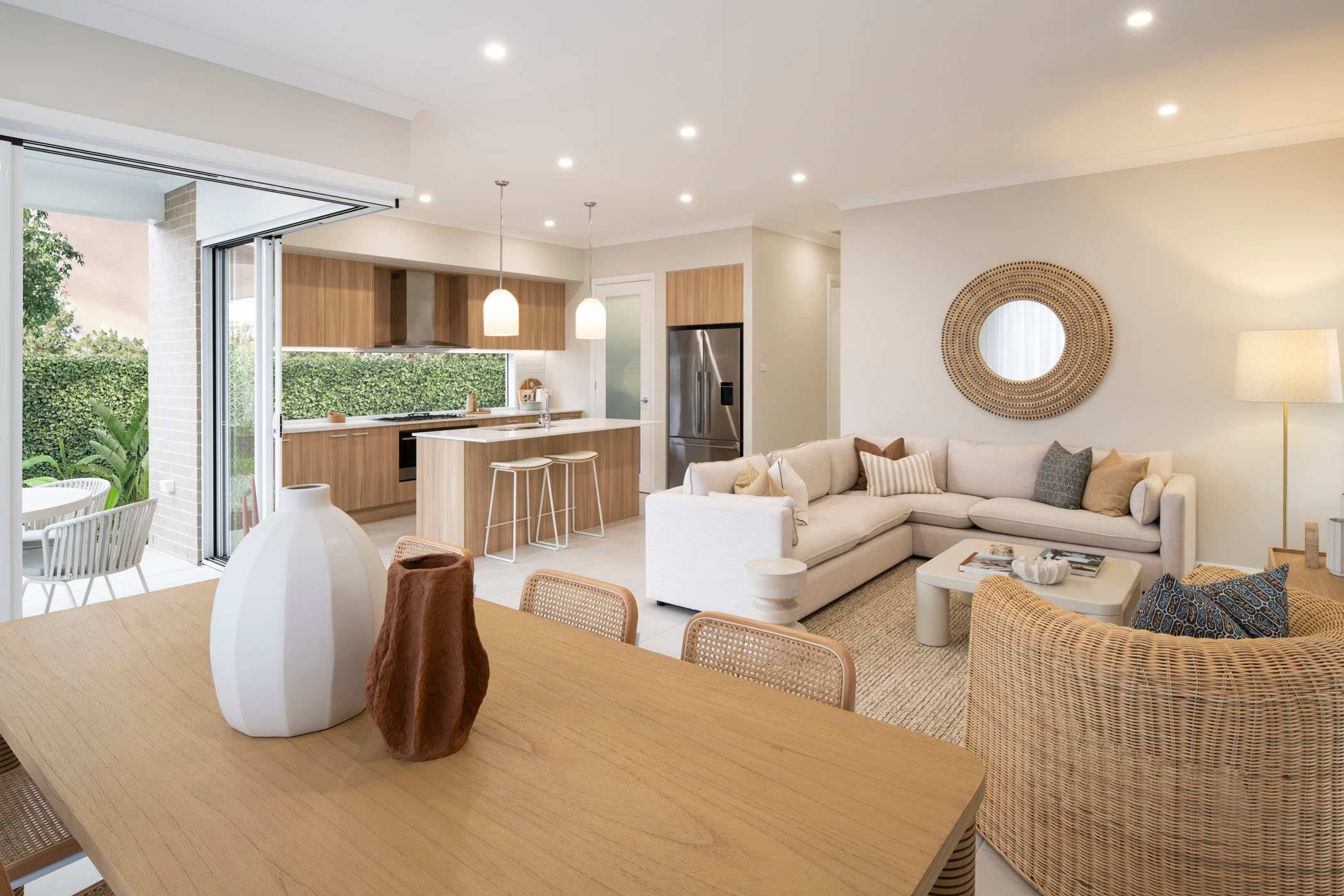 Liberty one 20 house design dining living kitchen