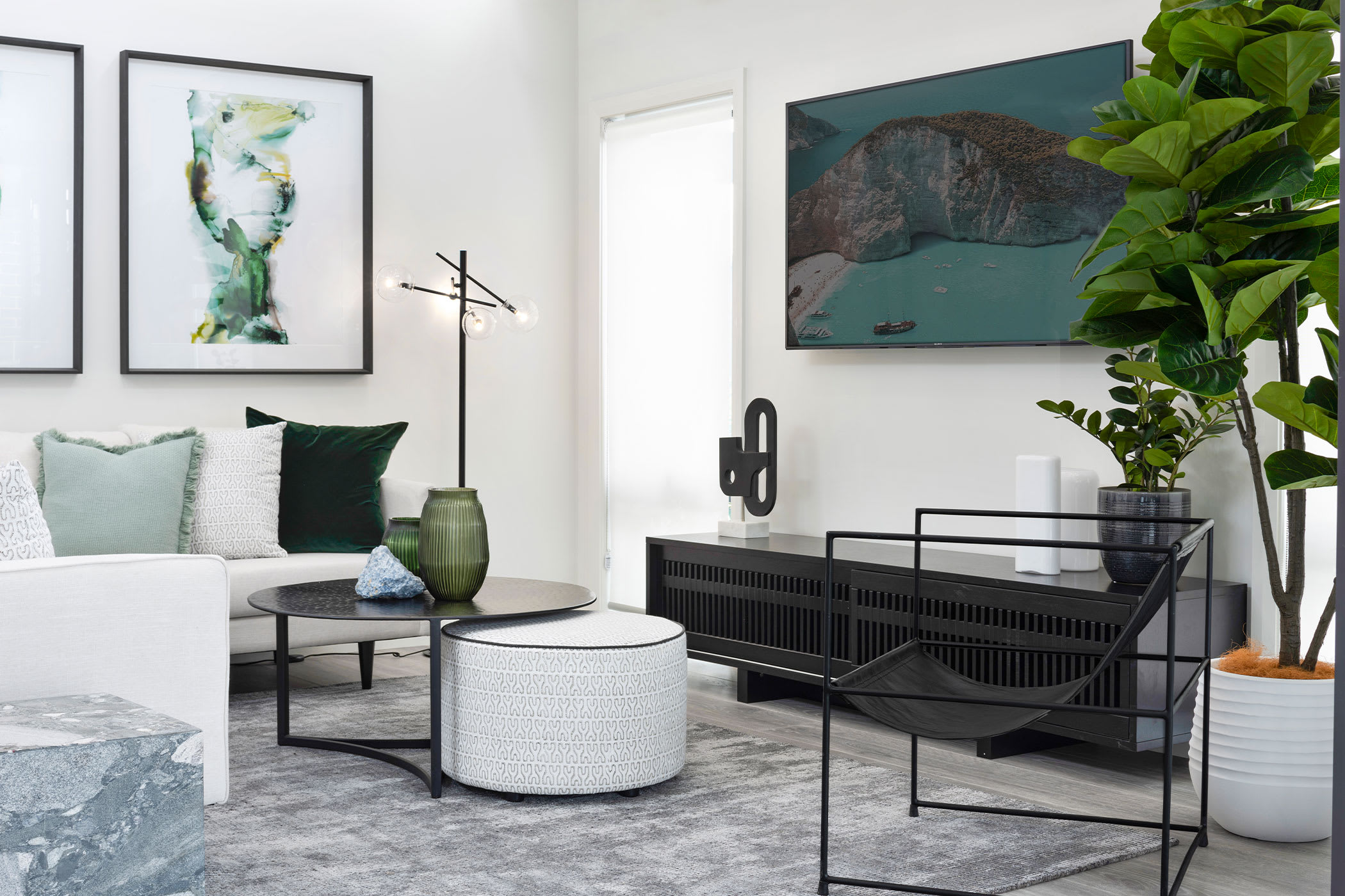 Macquarie two house design living