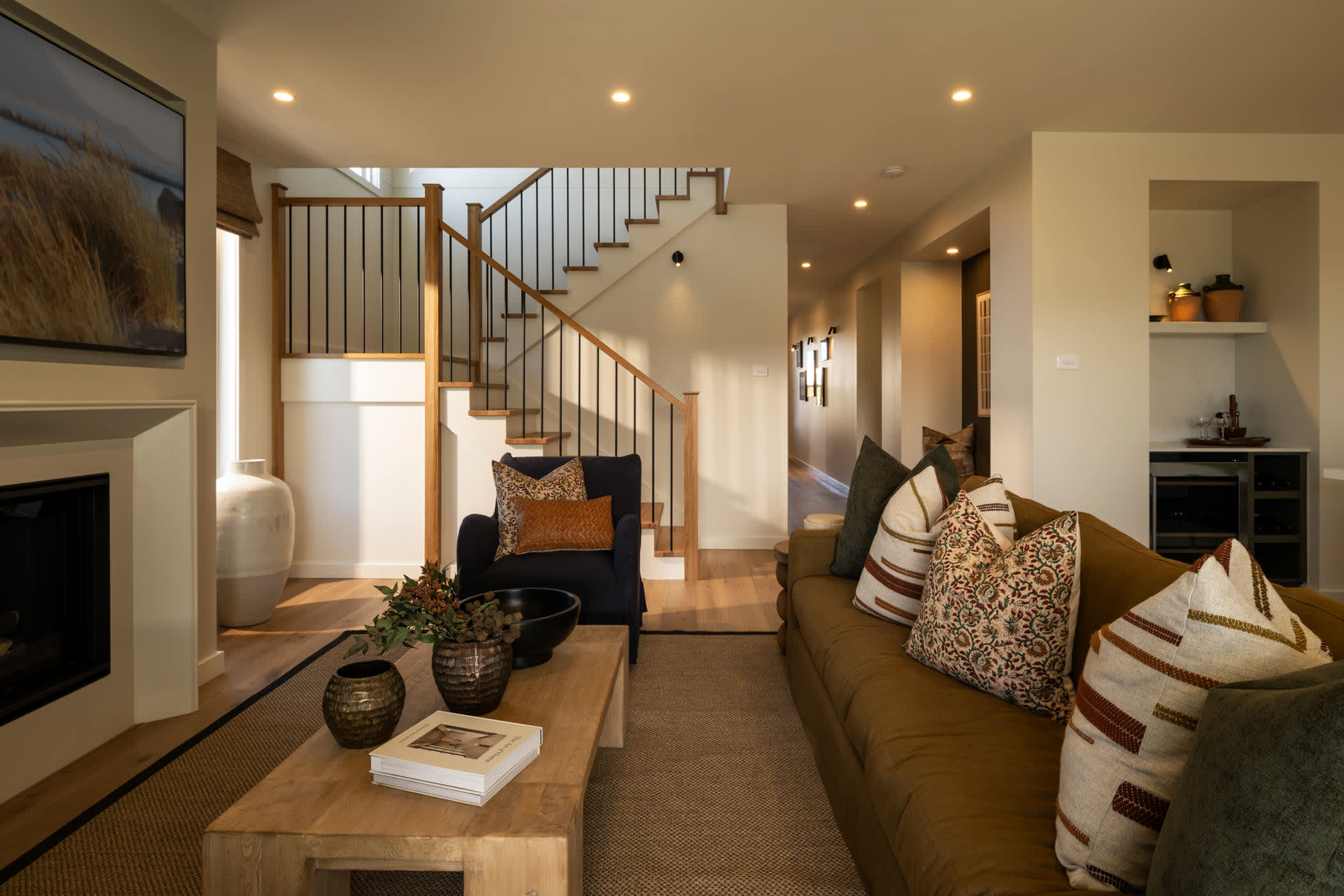 Brighton 35 house design Living Stairway Hallway