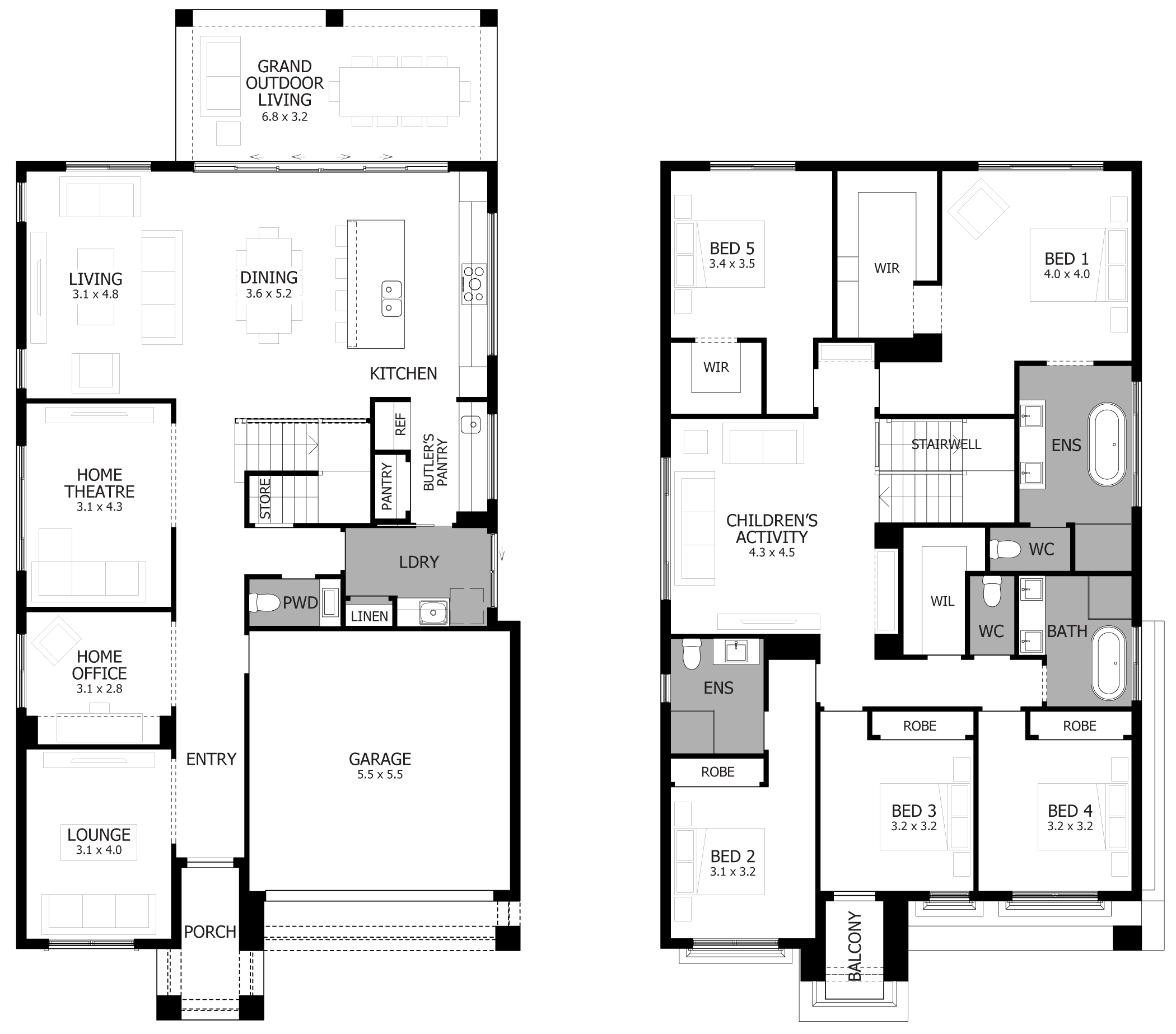 Charisma 37 Double Storey Display Home Box Hill