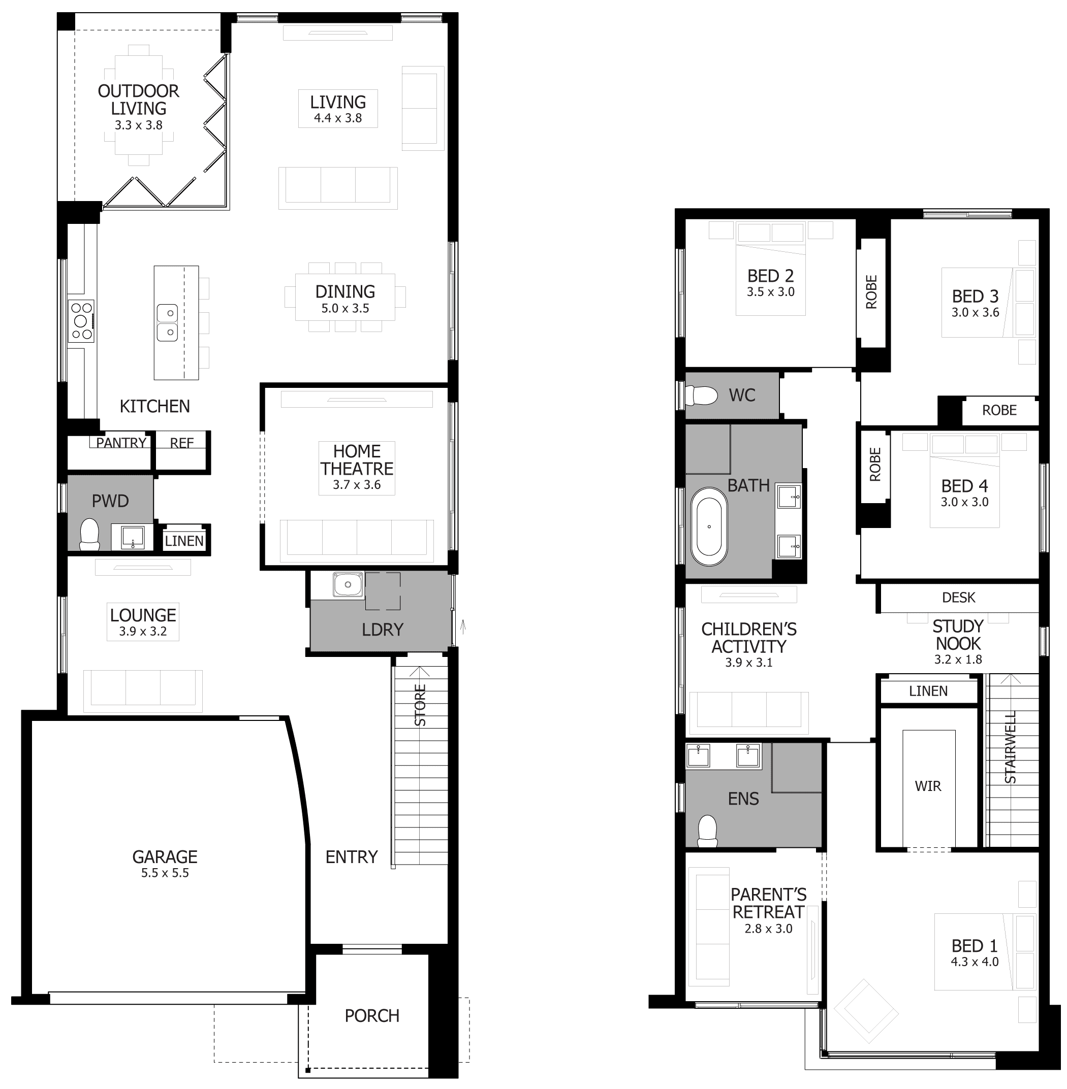 Eclipse 32 Double Storey Display Home Box Hill