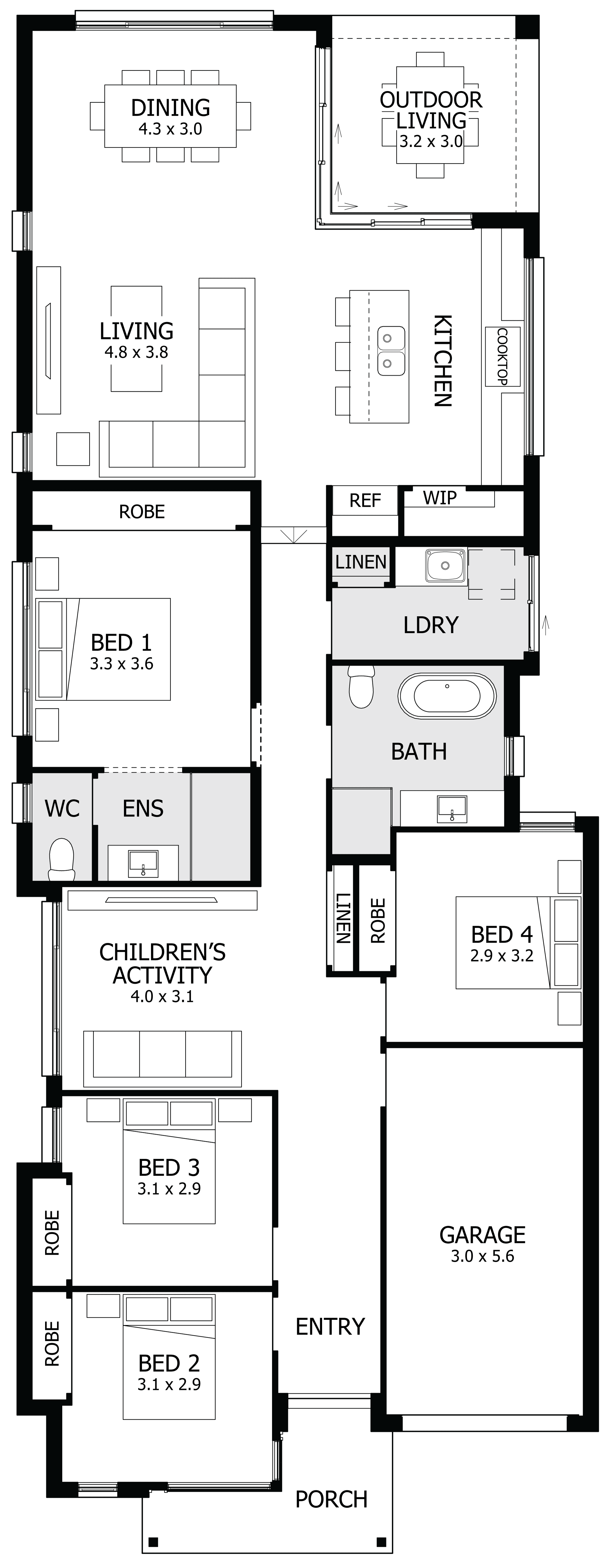 Liberty 20 One Single Storey Display Home Cobbitty