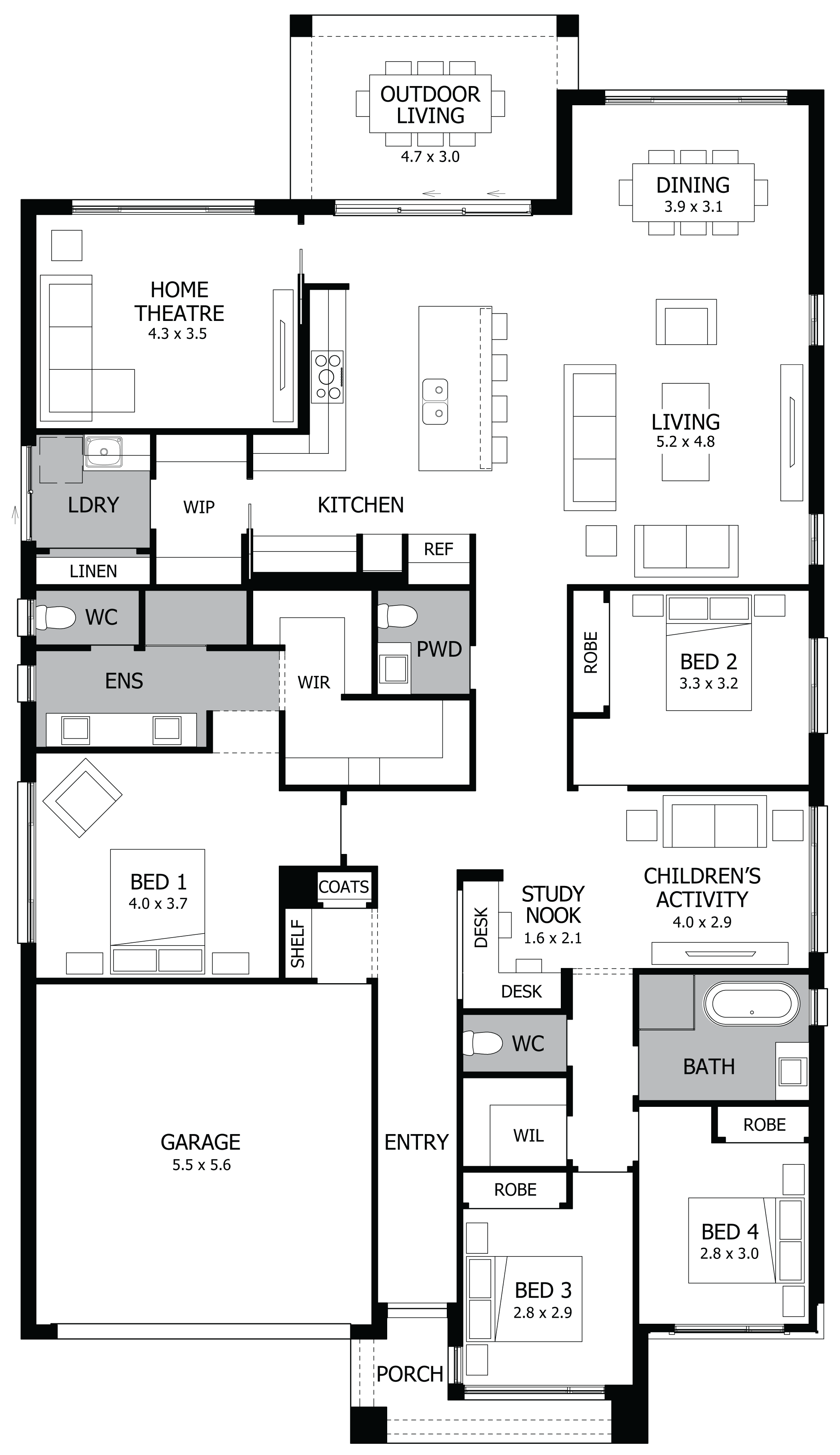 Oasis 30 Single Storey Display Home Wongawilli