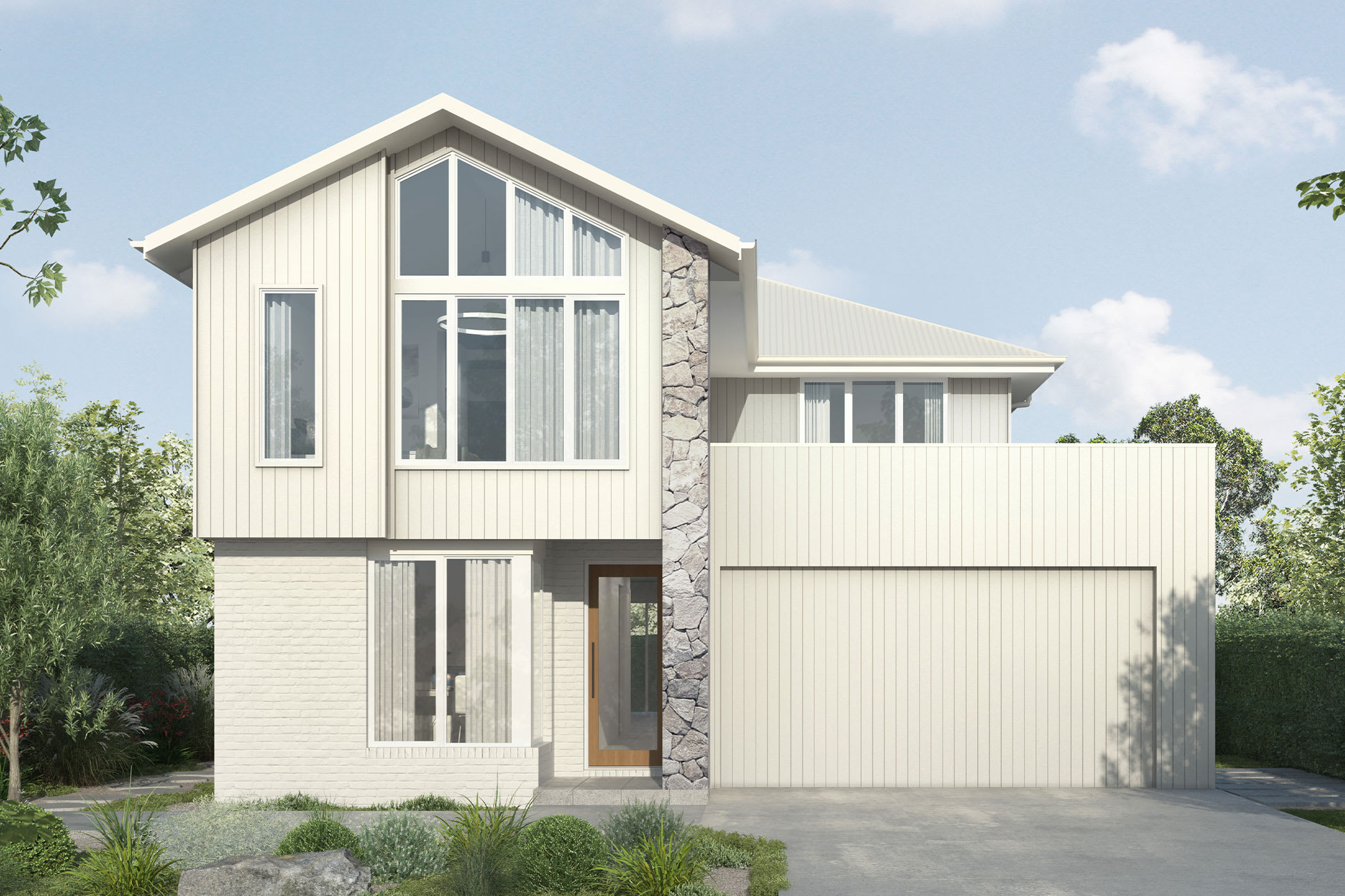 Brighton 35 House Design with Kingscliff Urban facade