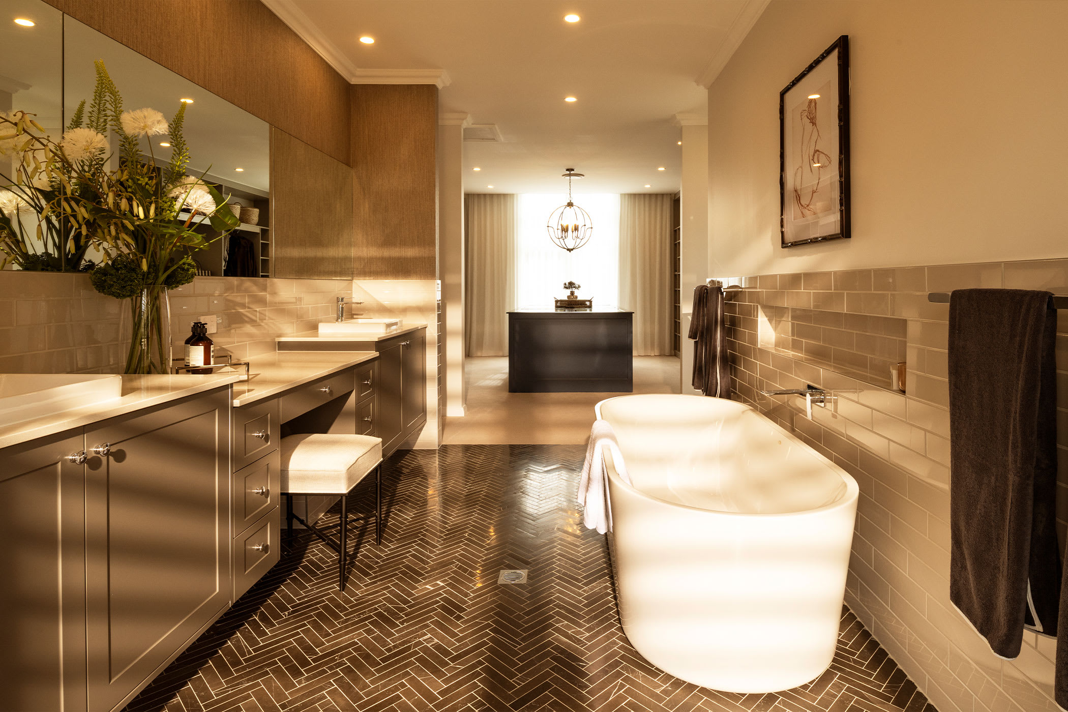 Barrington 46 house design ensuite